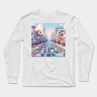 Bangkok street Long Sleeve T-Shirt